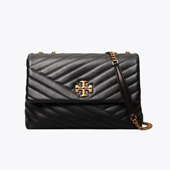 TORY BURCH KIRA CHEVRON CONVERTIBLE
SHOULDER BAG ((Authentic)) 2023 - Picture 3 of 16